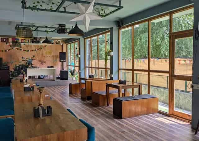 The Beat Lounge at Old Manali Hostel