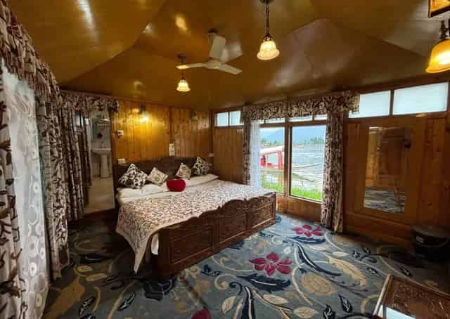 Srinagar Houseboat Room Interior