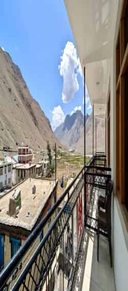 Kaza Retreat Balcony View