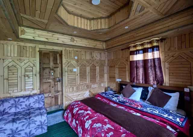 Chitkul Retreat Cabin Interior