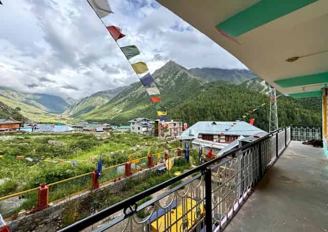 Mountain View From Chitkul Retreat Balcony