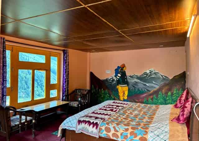 Chitkul Retreat Room Interior