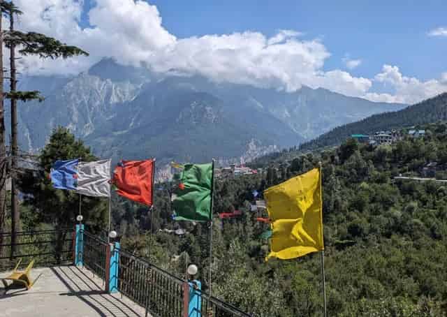 Mountain view From Kalpa Retreat Rooftop
