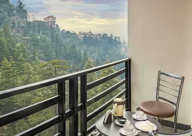 Shimla Retreat Balcony View