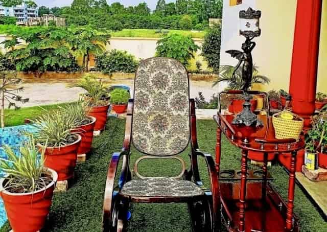 Chandigarh Homestay Outdoor Seating Area