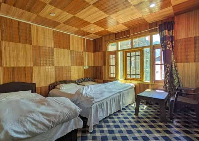 Gurez Retreat Room Interior