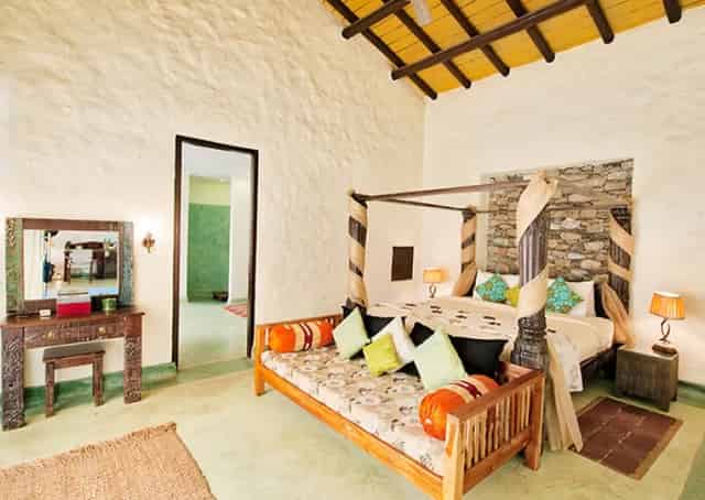 Jim Corbett Resort Room Interior