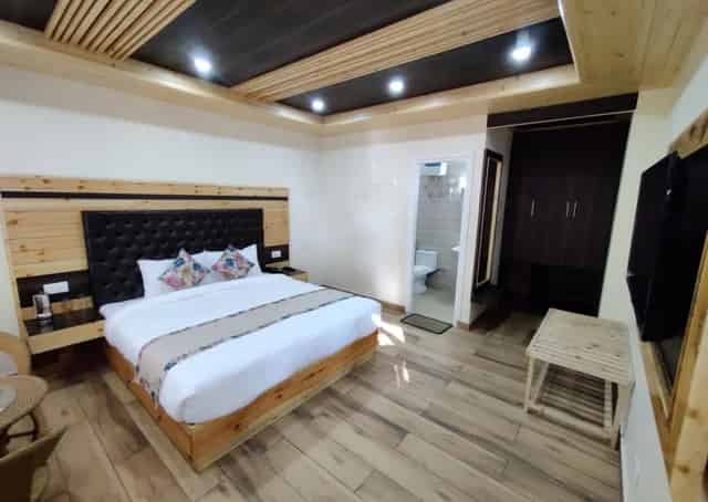 Room interior at Shimla Resort