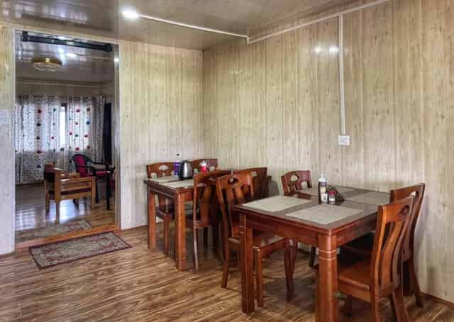Dining area at Gulmarg Retreat