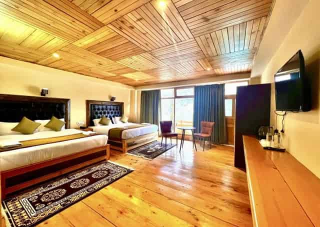 Lachung Resort Cottage Interior