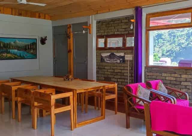 Uttarkashi Homestay Dining Interior