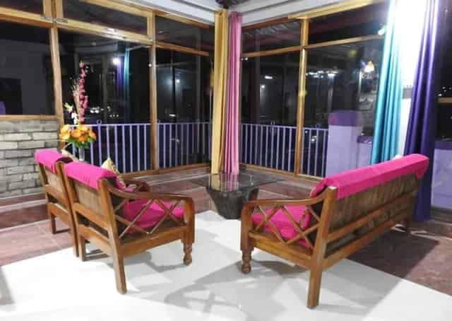 Uttarkashi Homestay Seating Area