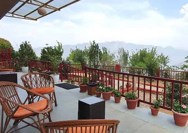 Mountain View From Tehri Retreat Balcony