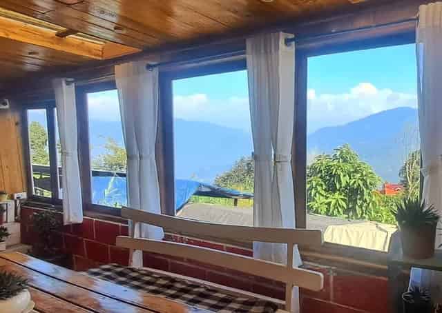 Dining area at Lebong Farm Stay