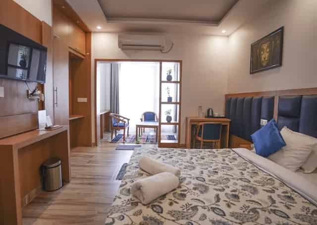 Rishikesh Retreat Room Interior