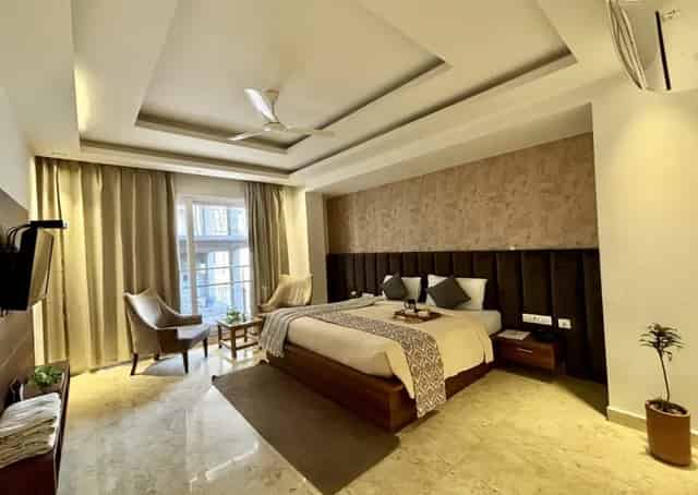 Rishikesh Retreat Room Interior