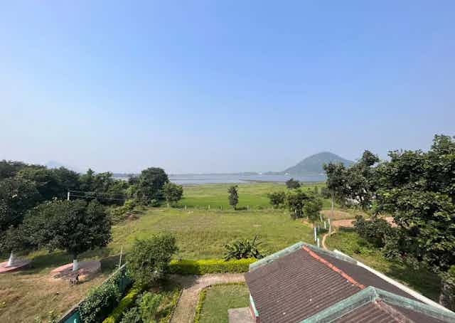 terrace view from Baranti Guest Inn