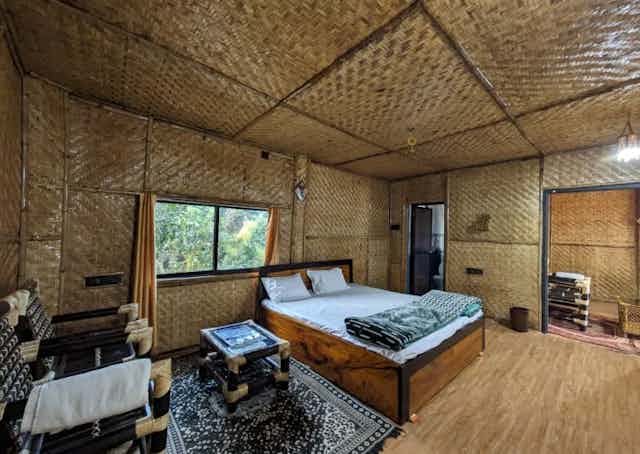  Bamboo Cottage Exterior at Similipal Eco Stay