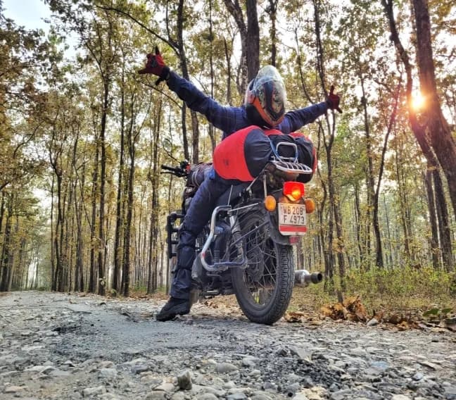 Dooars jungle,bike riding @izifiso