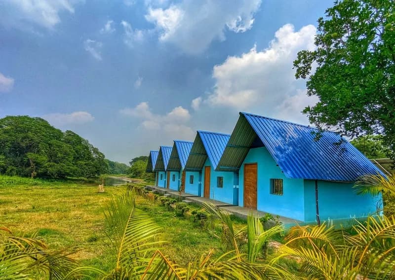 Kapasathi Camping ground with Icchamati river and Parmadon forest views 