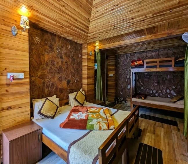 Room interior at Shillong Guest Inn