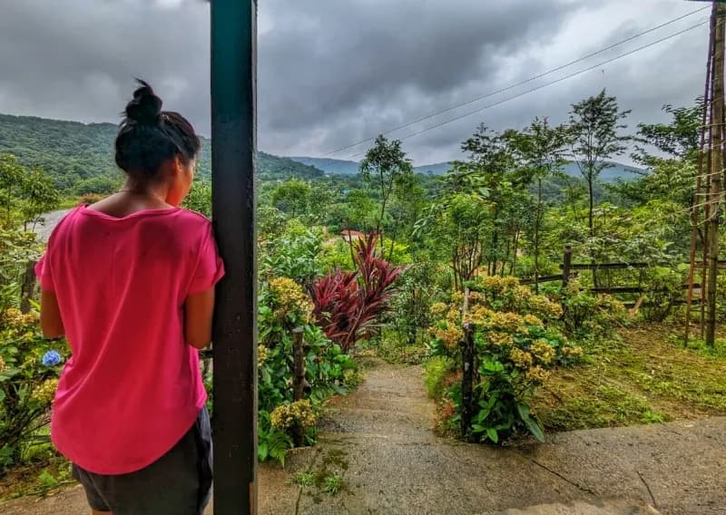 View from Siatbakon Camping Ground