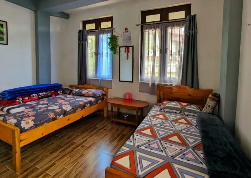 room interior at Cherrapunji guest inn