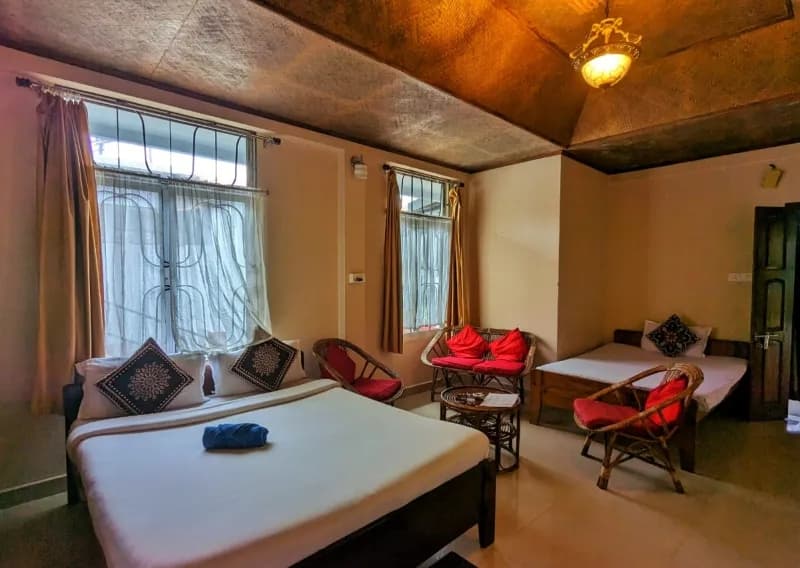 Room interior at Cherrapunji Guest Inn