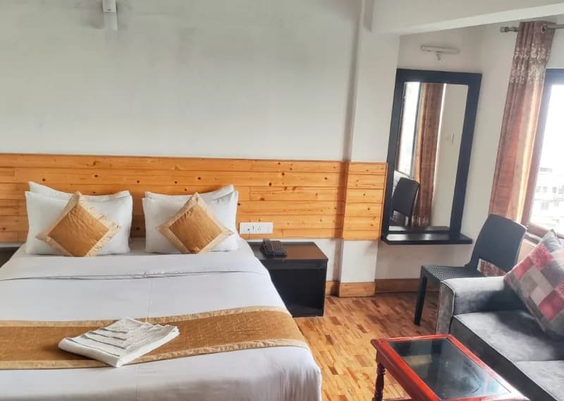 room interior at Darjeeling Guest Inn