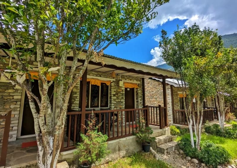 Exterior at Dirang Eco Stay