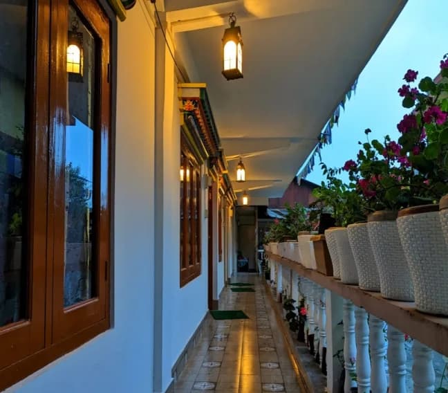 Balcony at Bomdila Homestay