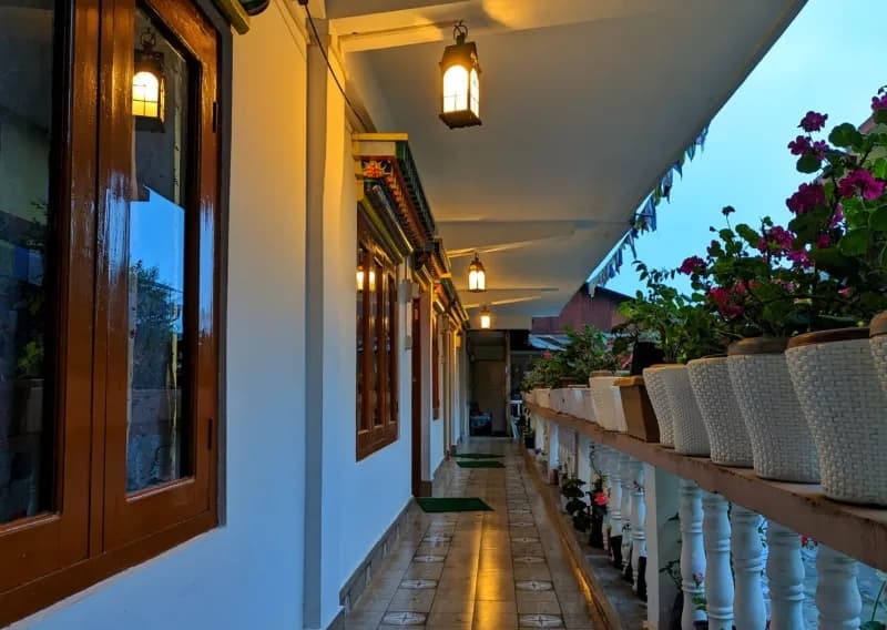 Balcony at Bomdila Homestay