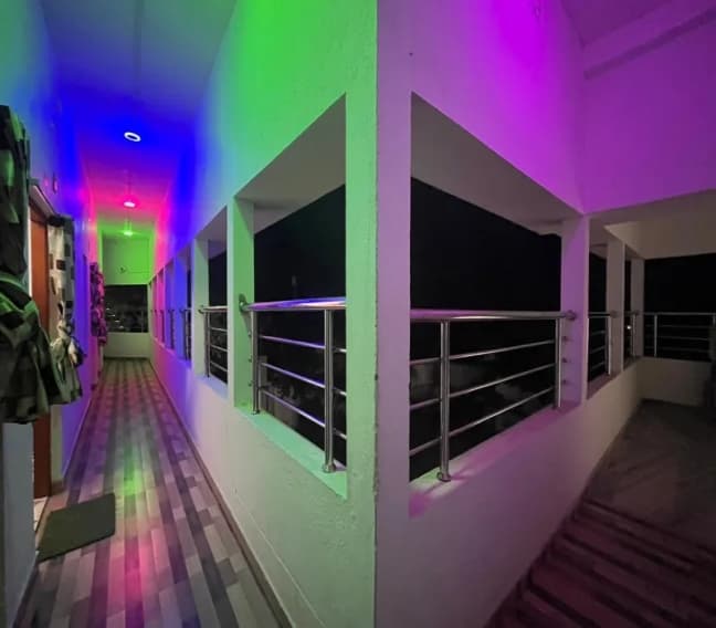 corridor at Belpahari Guest Inn