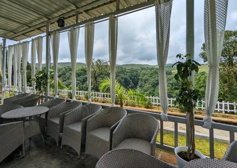Seating Area at Jowai Resort