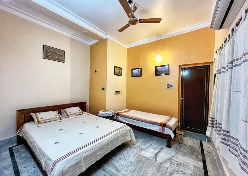 Room Interior at Santiniketan Homestay