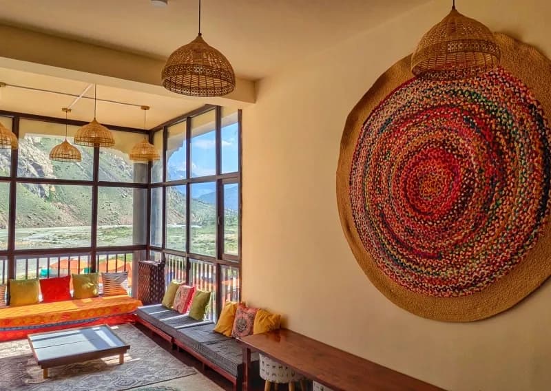Common area at Jispa Guest Inn