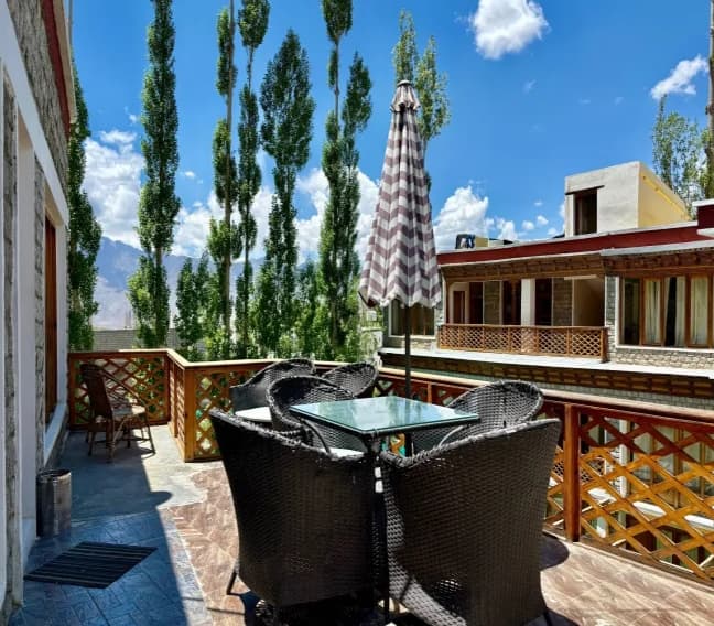 View from Leh Hostel