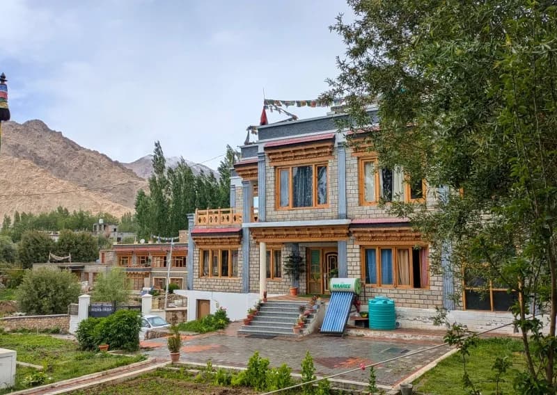 Exterior of Leh Retreat
