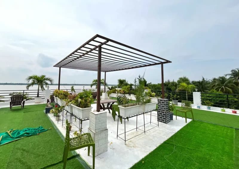 View from Burul Retreat Terrace