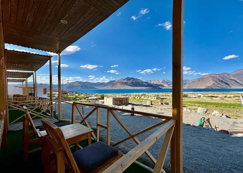 Pangong Retreat Exterior Seating Place And Campus