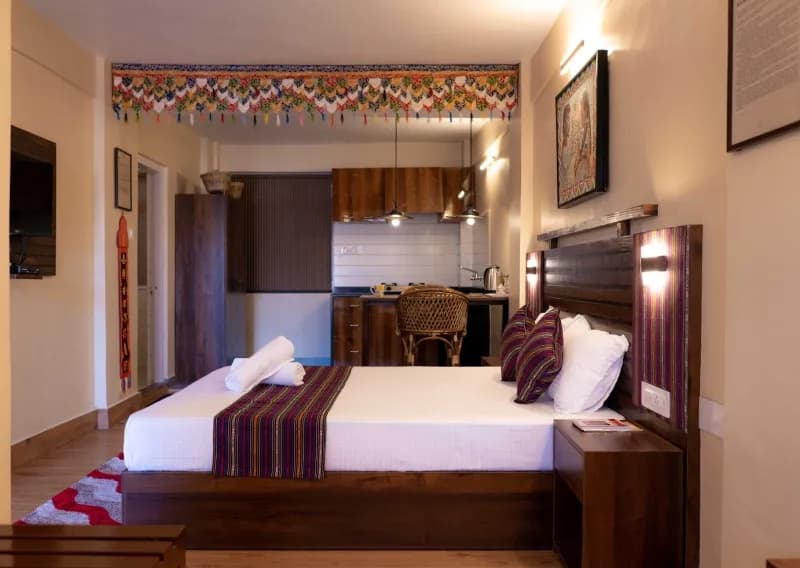 Room Interior at Darjeeling Homestay