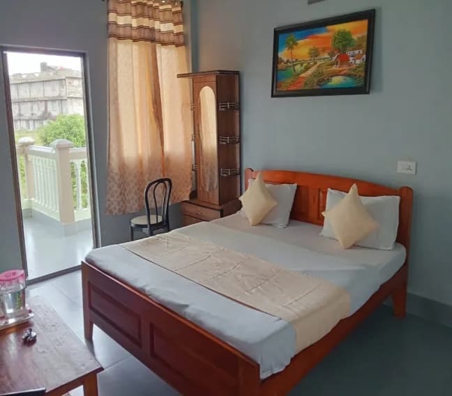 Room interior at Cherrapunji Homestay