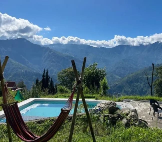 View from Bijanbari Eco Stay