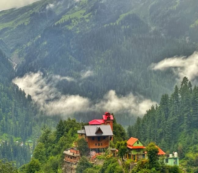 View from Tosh Hostel