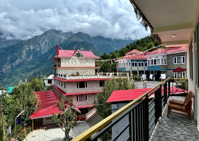 Kalpa Retreat Mountain View From Balcony