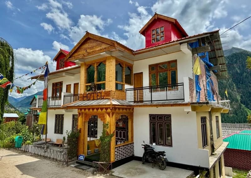 Exterior of Sangla Guest Inn