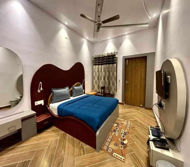 Room interior at Garh Panchkot Retreat