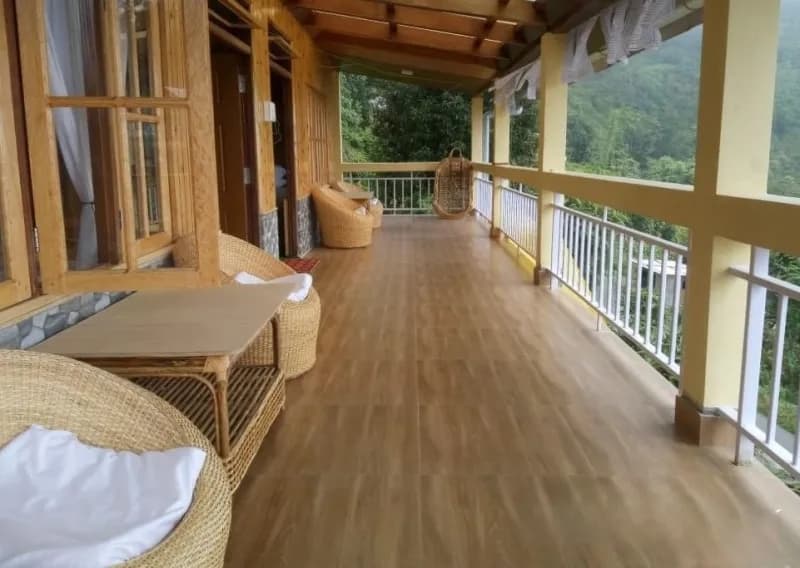 Icche Gaon Homestay Balcony