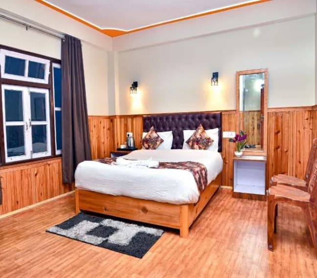Room interior at Lachen Retreat