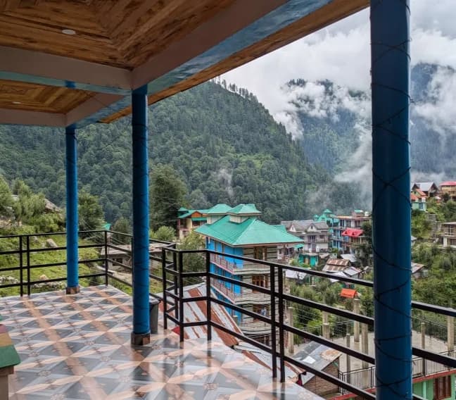 Mountain View From Tosh Homestay Balcony 
